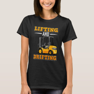 Camiseta Condutor de empilhadeira certificado para elevação