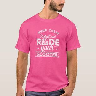 Camiseta Condutor De Moto Dirigindo Piloto De Moto Máxima