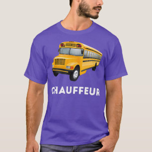 Camiseta Condutor De Ônibus Escolar E Operador De Ônibus Es