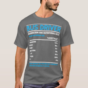 Camiseta Condutor de Ônibus Escolar Especialista em Entrega
