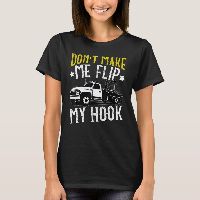 Camiseta Condutor De Reboque De Caminhão-De-Vaca (Frente)