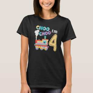 Camiseta Condutor De Vapor Locomotiva De Traçagem De Comboi