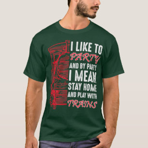 Camiseta Condutor Que Conduz O Comboio Sobre Os Comboios 2