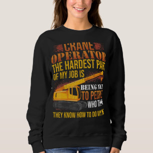 Camiseta Condutores de equipamento pesado com operador de g
