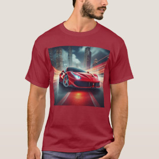 Camiseta Conduzido à velocidade: Tee l Rider Gráfico do Pis