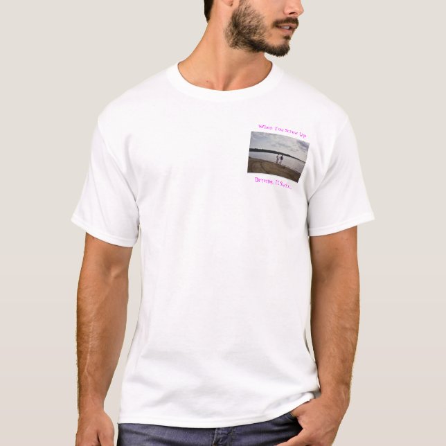 Camiseta Conduzindo o acidente (Frente)