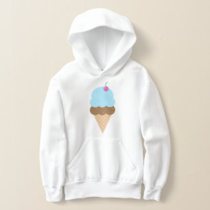 Camiseta Cone azul do sorvete