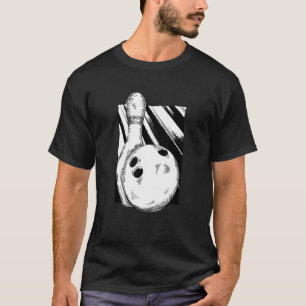 Camiseta Cone Bola de boliche Skittle Road Club