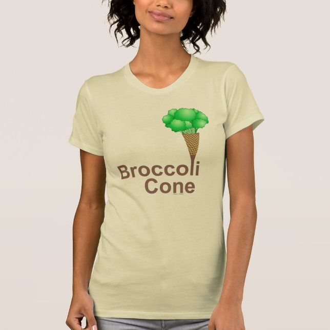 Camiseta Cone de brócolis (Frente)