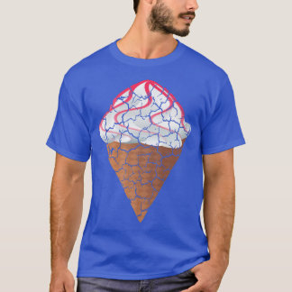 Camiseta Cone de sorvete de comida de cozinhar de com difi