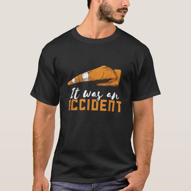Camiseta Cone De Tráfego Era Um Custo De Cone De Tráfego Ac (Frente)