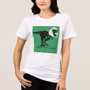 Camiseta Cone de vergonha do TRex Jennifer ellen Cook
