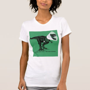 Camiseta Cone do T Rex da Vergonha Jennifer ellen Cook