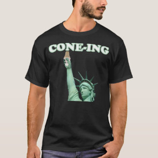 Camiseta Cone-Ing da liberdade