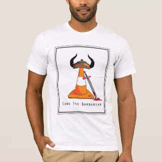 Camiseta Cone o bárbaro