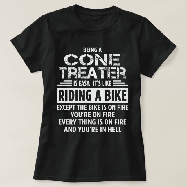 Camiseta Cone Treater (Frente do Design)