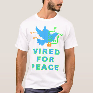 Camiseta Conectado para a Paz