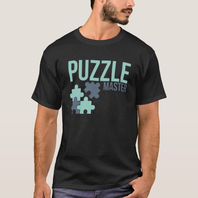 Camiseta Conectando Todas As Peças Quebra-cabeça Master (Frente)