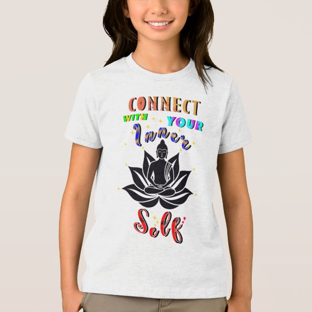 Camiseta Conecte-se com seu próprio interior (Frente)