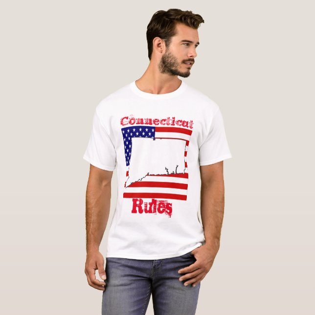 CAMISETA CONECTICUTA (Frente Completa)