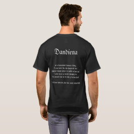 Camiseta conector de ansiedade social Dandiena