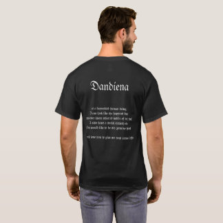 Camiseta conector de ansiedade social Dandiena