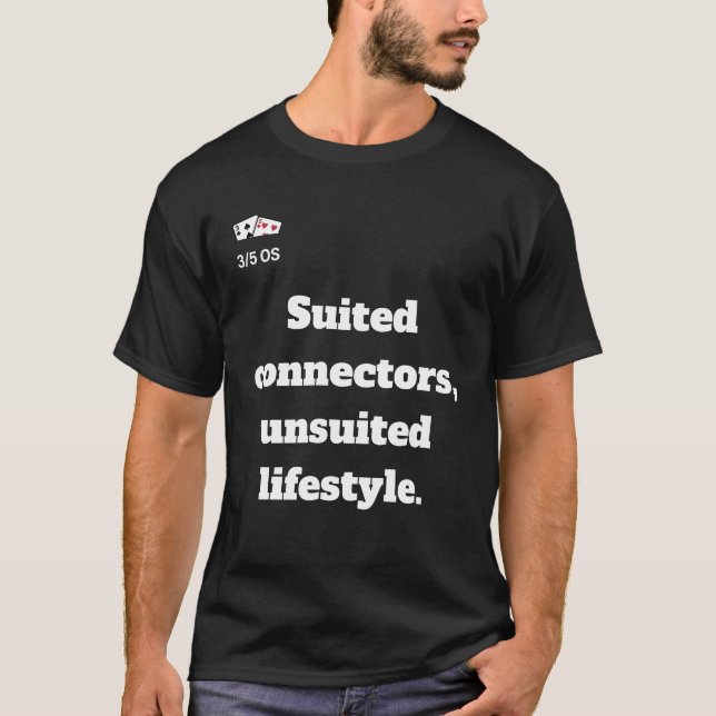 Camiseta Conectores adequados, estilo de vida inadequado. C (Frente)