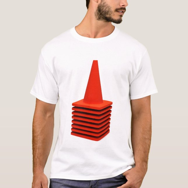 Camiseta cones do tráfego (Frente)