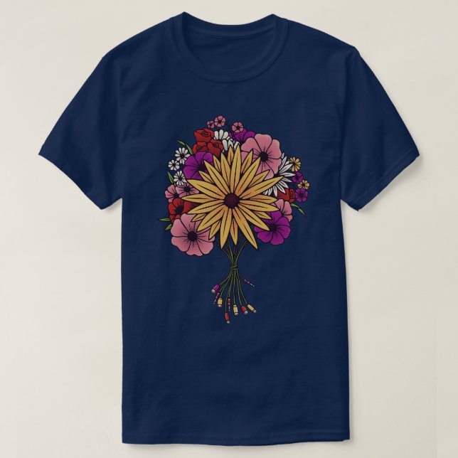 Camiseta Conexão da Flor com Tobe Fonseca (Frente do Design)