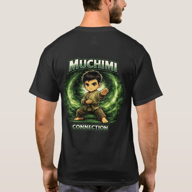 Camiseta Conexão Muchimi do Chibi Dojo  (Verso)