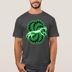 Camiseta Conexões do Círculo de Recorte
