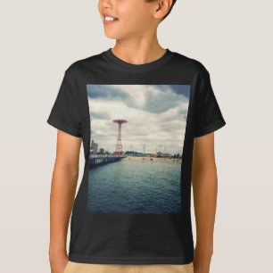 Camiseta Coney Island Beach Panorama