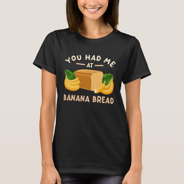 Camiseta Confectioner  Banana Bread (Frente)