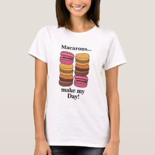 Camiseta Confeiteiro de Biscoito de Massa de Macaron