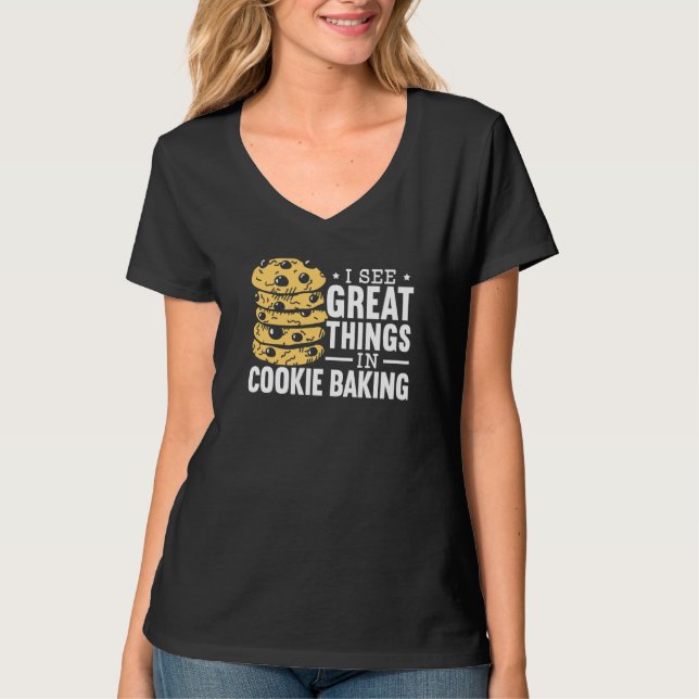 Camiseta Confeiteiro de Biscoitos   (Frente)
