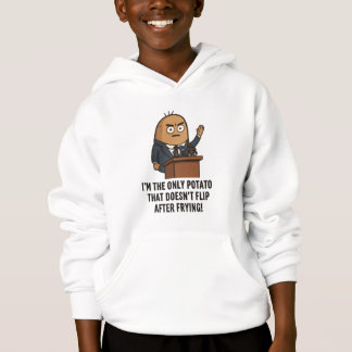 Camiseta "Conferência de Imprensa da Batata Engraçada – Hum