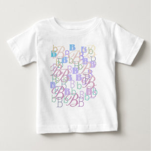 Camiseta Confete de Letras "B"