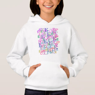 Camiseta Confete de Letras "E"