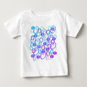 Camiseta Confete de Letras "O"
