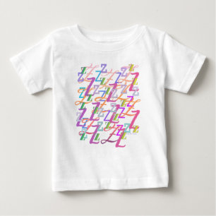 Camiseta Confete de Letras "Z"