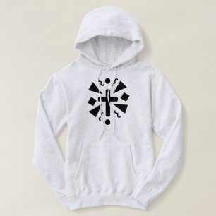 Camiseta Confetes de Fé com Cruz Geométrica