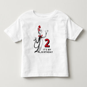 Camiseta Confetes de Personagens do Dr. Seuss Aniversário