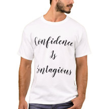 Camiseta Confiança é Contagiante | Cota Inspirador