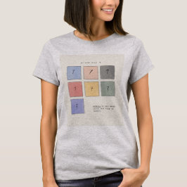 Camiseta confiança e esperança