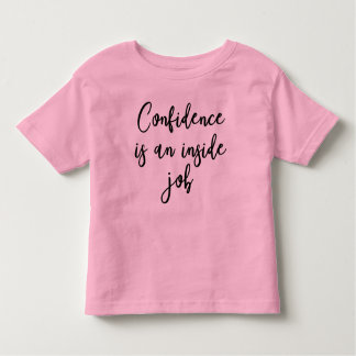 Camiseta { Confiança É Um Trabalho De Dentro } Empoderament