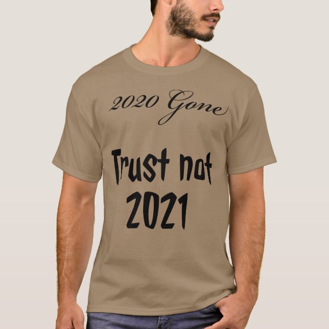 Camiseta Confiança não 2021 (Frente)
