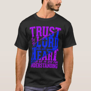 Camiseta Confiança No Senhor Jesus Cristo, Cristo Cristão C