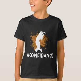 Camiseta Confiança Para Coreografia De Dançarino