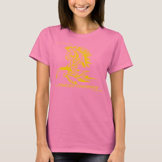 Camiseta Confiança sem medo (Frente)