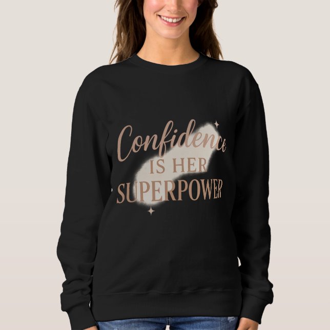 Camiseta Confidence is her super power (Frente)